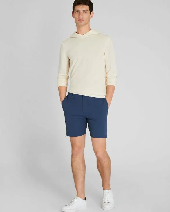 Club Monaco Shorts Baxter Tech 7034 Short Blue 8211 Men