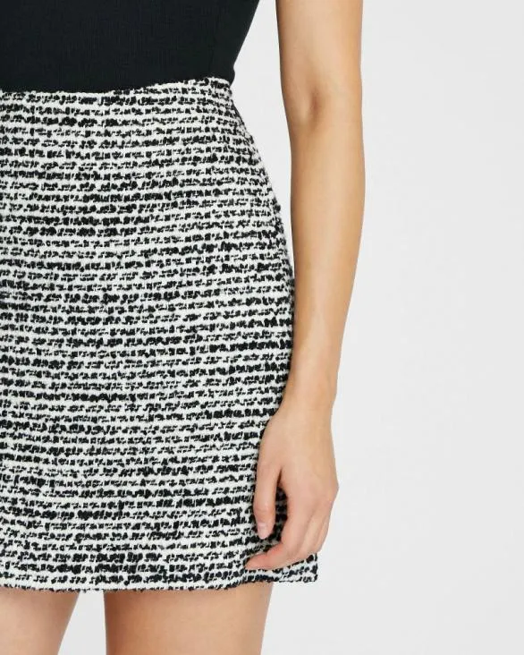 Club Monaco Skirts Boucl Centie Mini Skirt Black 8211 Women