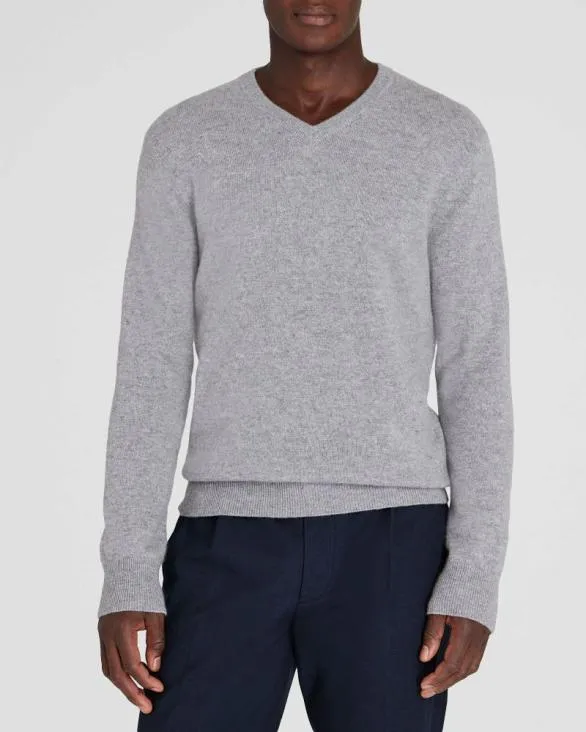 Club Monaco Sweaters Lightweight Cashmere VNeck Sweater Heather Grey 8211 Men Club Monaco Sweaters Lightweight Cashmere VNeck Sweater Heather Grey 8211 Men