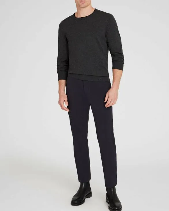 Club Monaco Sweaters LongSleeve Tech Crewneck Dark Charcoal 8211 Men