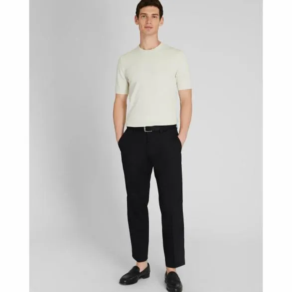 Club Monaco Sweaters Short Sleeve Micro Boucl Crew Off White 8211 Men