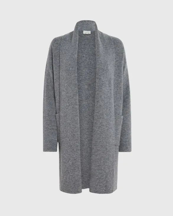 Club Monaco Sweaters Wool Cashmere Wrap Cardigan Charcoal 8211 Women