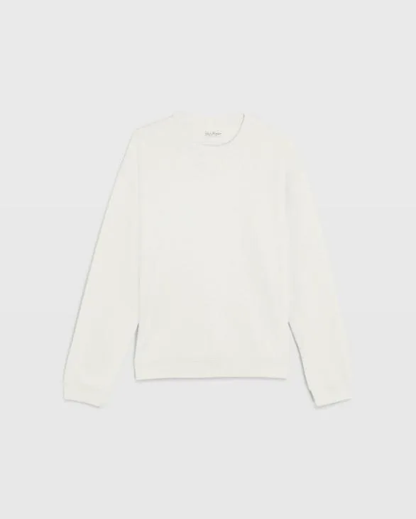 Club Monaco Sweatshirts and Lounge Relaxed Crew Sweatshirt Cream 8211 Men