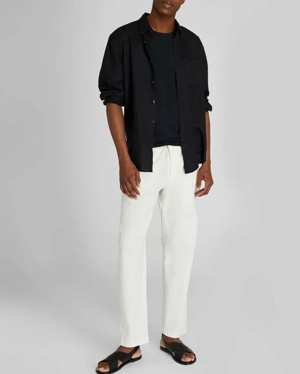 Club Monaco Tees Brushed Pima Cotton Tee Black 8211 Men