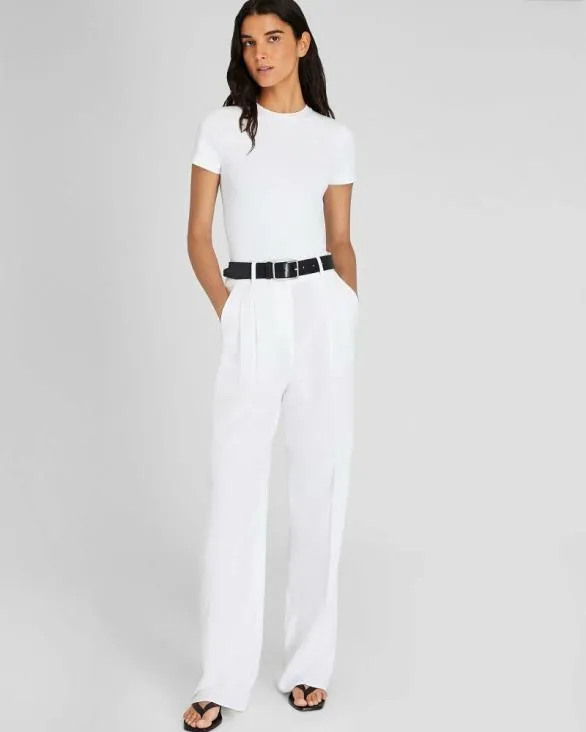 Club Monaco Tees Contour Tee White 8211 Women