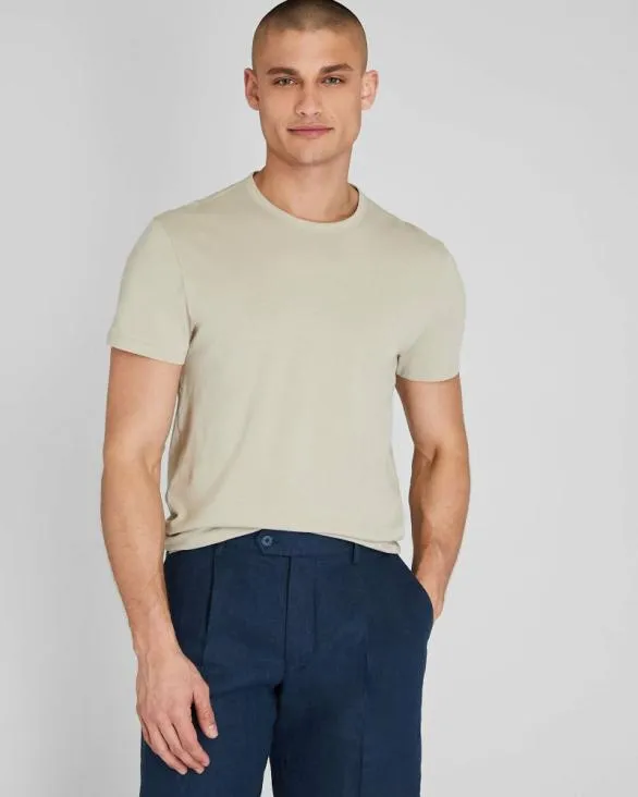 Club Monaco Tees Featherweight Japanese Tee Khaki 8211 Men
