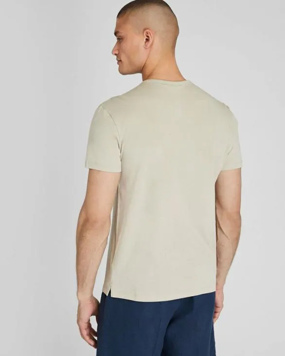 Club Monaco Tees Featherweight Japanese Tee Khaki 8211 Men