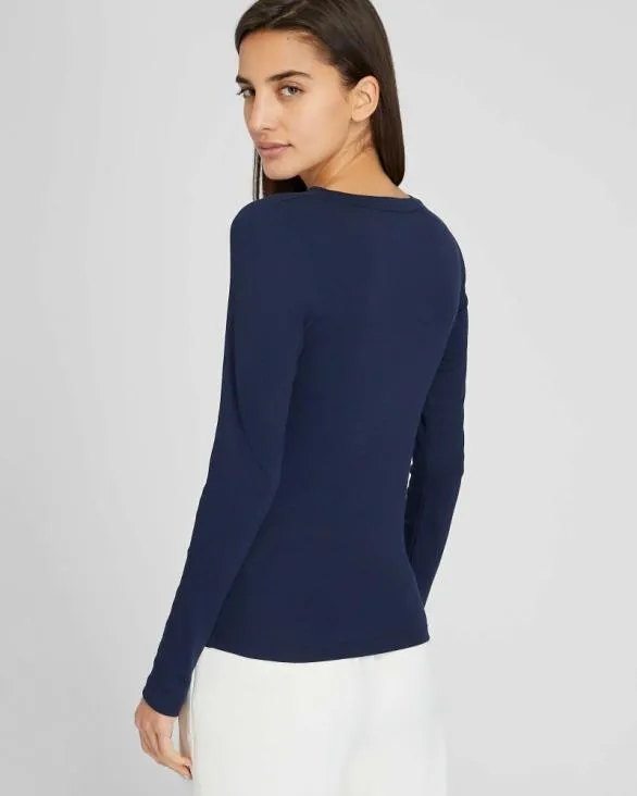 Club Monaco Tops Carolena Top Navy 8211 Women