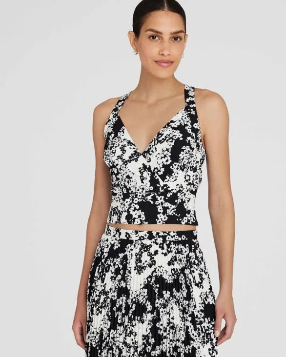Club Monaco Tops Cross Strap Top Black 8211 Women