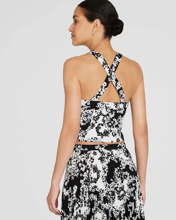 Club Monaco Tops Cross Strap Top Black 8211 Women