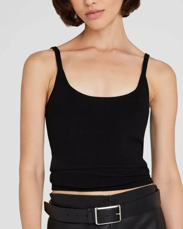 Club Monaco Tops Merino Rib Tank Black 8211 Women