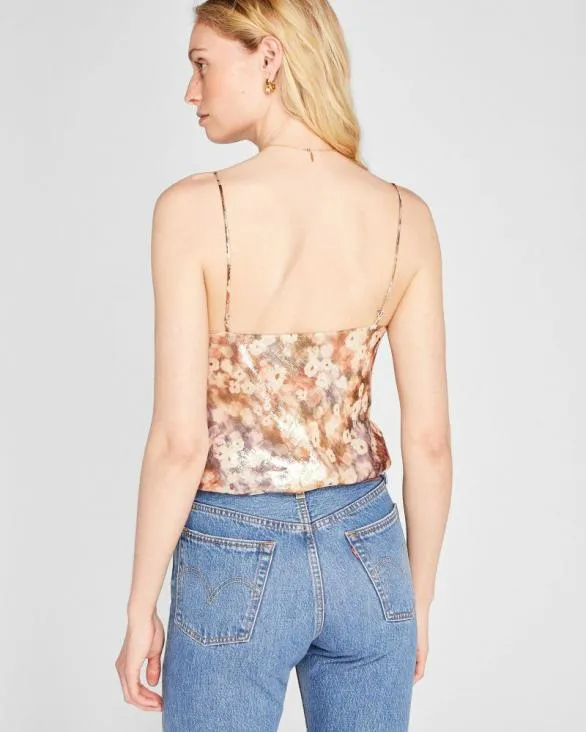 Club Monaco Tops Sunset Shimmer Kora Cami Sunset 8211 Women