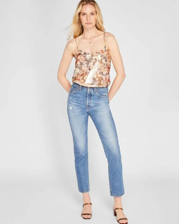 Club Monaco Tops Sunset Shimmer Kora Cami Sunset 8211 Women