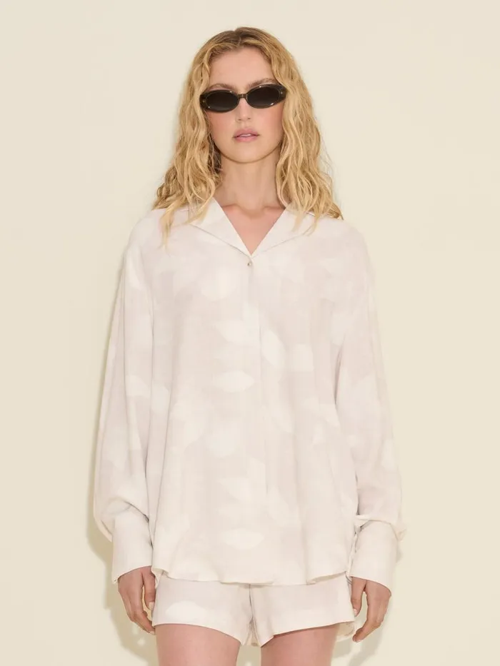 Coords Sets Women Holzweiler Cari Print Shirt Ecru Mix