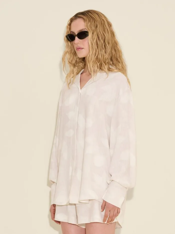 Coords Sets Women Holzweiler Cari Print Shirt Ecru Mix