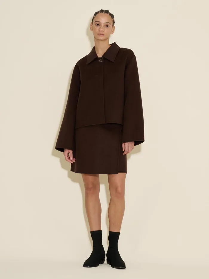 Coords Sets Women Holzweiler Erina Skirt Dk Brown