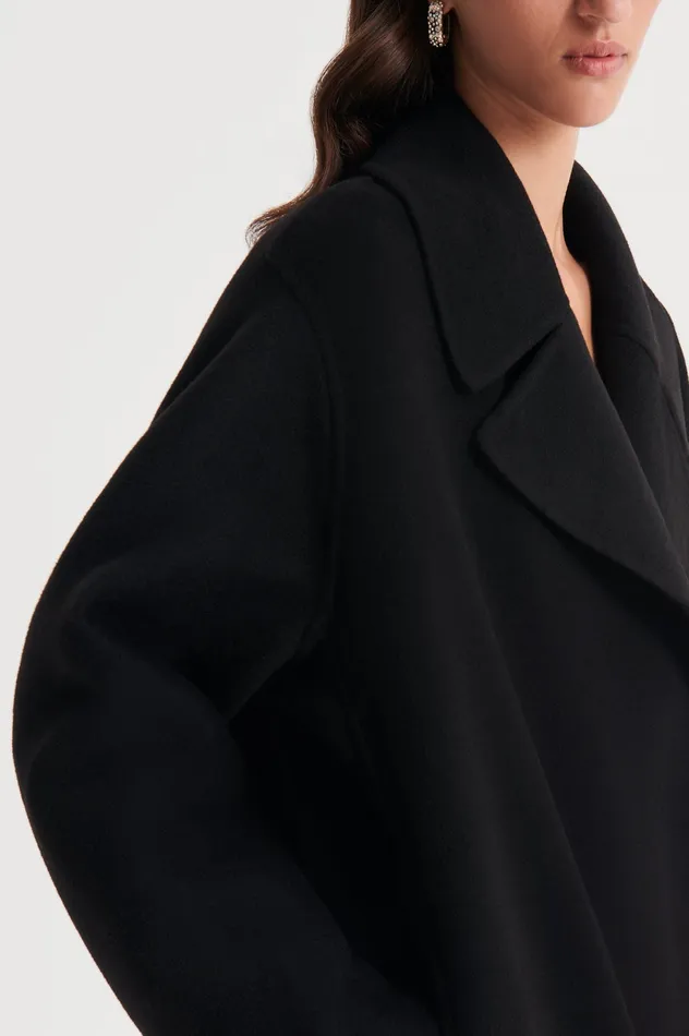 Coats WOOL SOFT COAT BLACK Scanlan Theodore Women