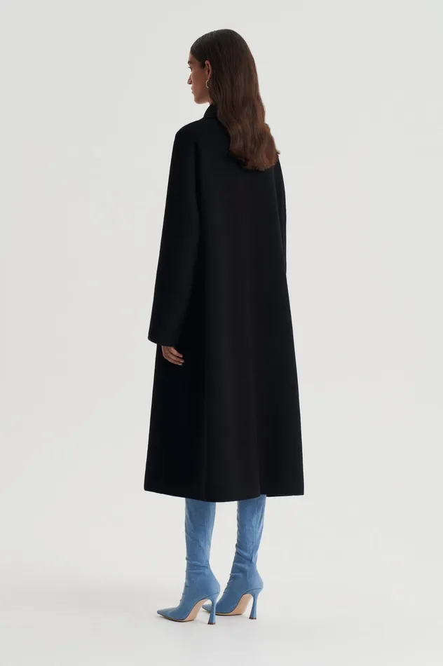 Coats WOOL SOFT COAT BLACK Scanlan Theodore Women