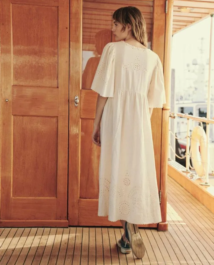 Collection The Great The Arbor Dress Cream