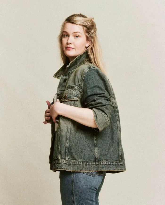 Collection The Great The Slouchy Jean Jacket Cargo Wash