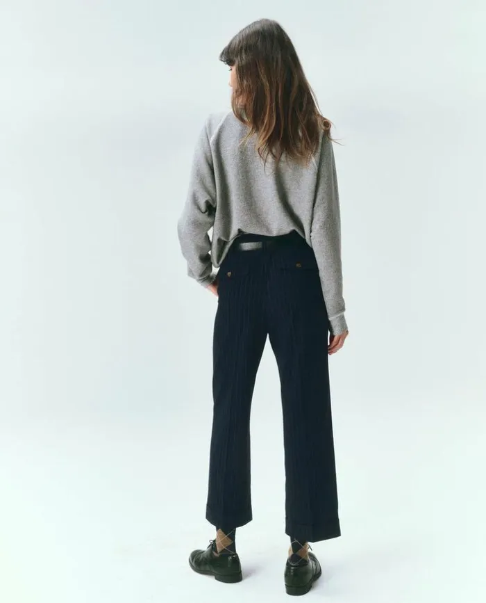 Collection The Great The Tradesman Pant Navy Pin Stripe