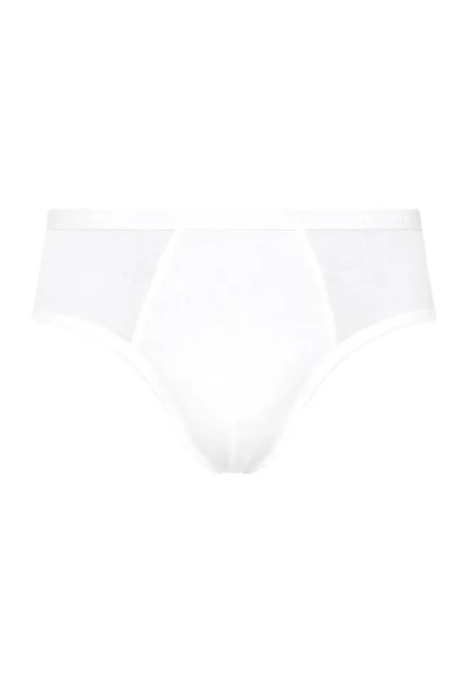 Cotton Brief White Men HANRO Briefs