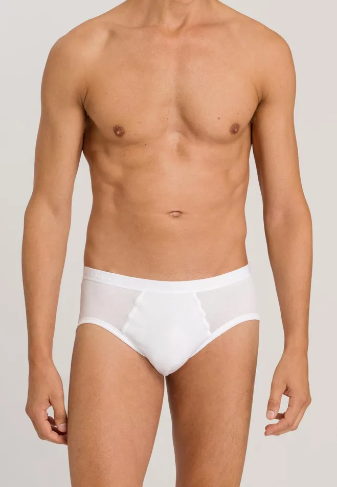Cotton Brief White Men HANRO Briefs