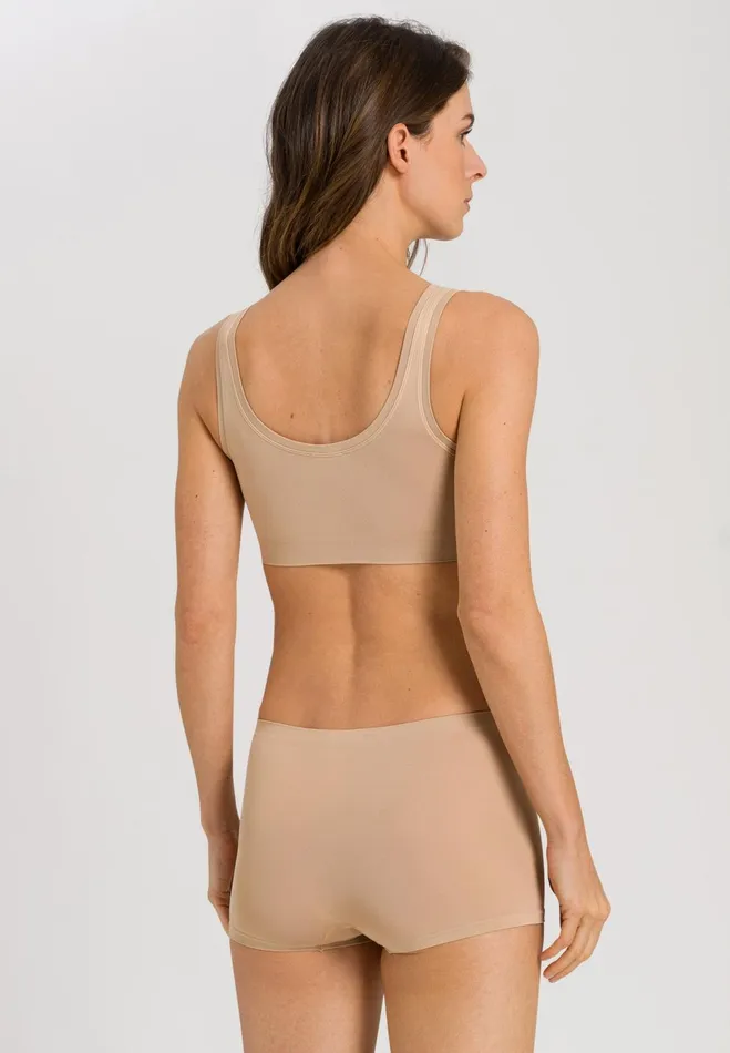 Crop Top Beige Women HANRO Wireless Bras