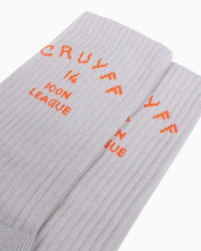 Cruyff Bordado Socks Whiteorange Accessories Socks