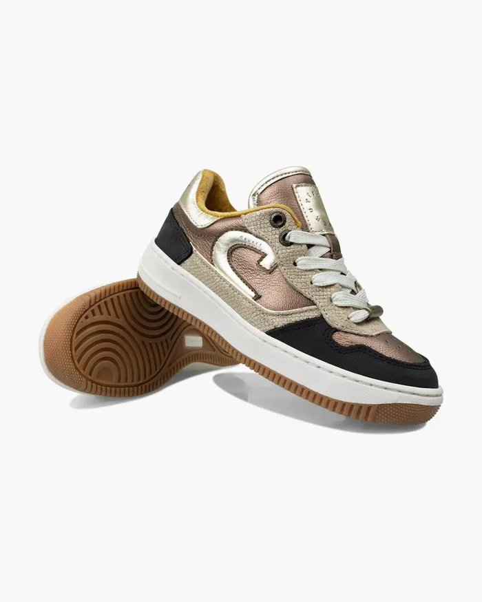 Cruyff Campo Low Brownblack Junior Sneakers Cruyff Campo Low Brownblack Junior Sneakers