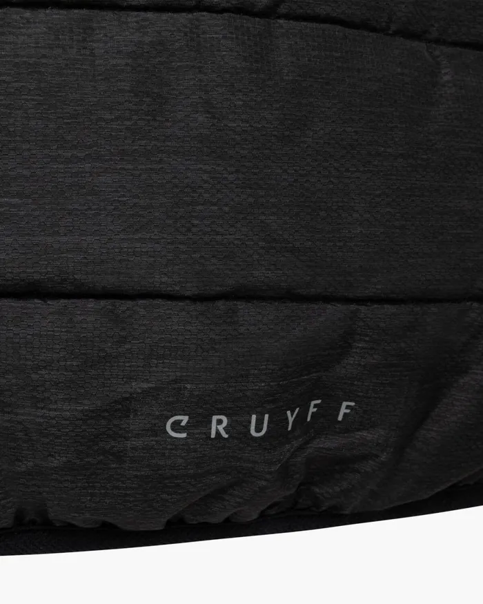 Cruyff Explore Quilted Jacket Black Junior Coats