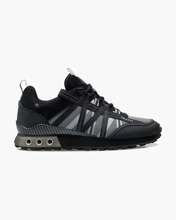 Cruyff Fearia HexTech Montserrat Black Men Sneakers