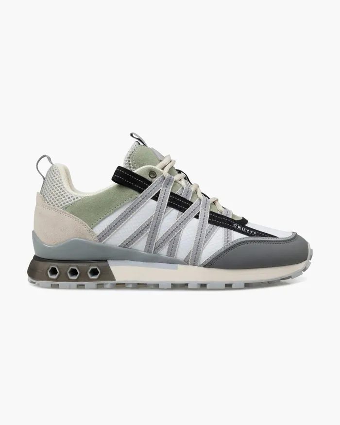 Cruyff Fearia HexTech Whitegreen Men Sneakers