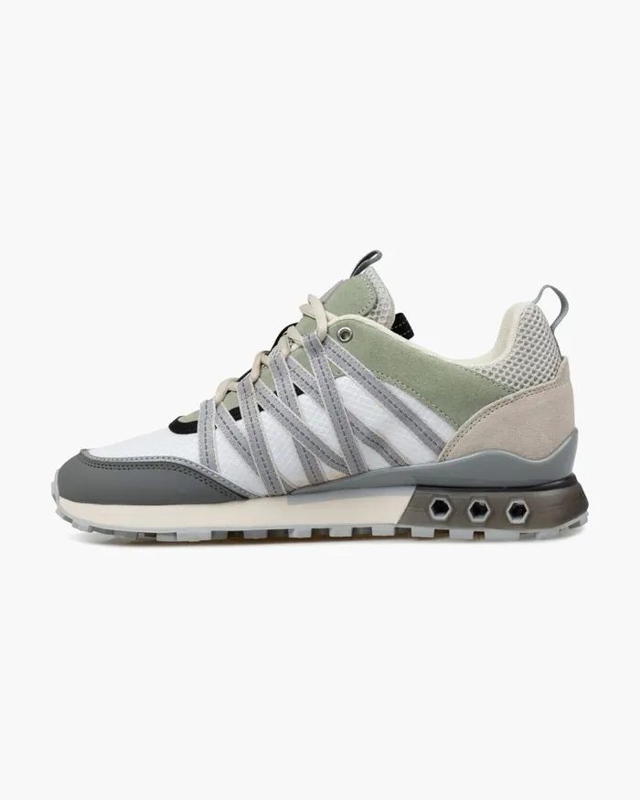 Cruyff Fearia HexTech Whitegreen Men Sneakers Cruyff Fearia HexTech Whitegreen Men Sneakers