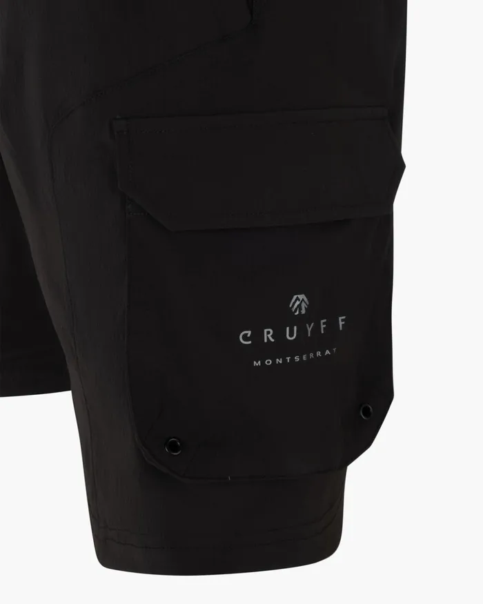 Cruyff Gamma Short Black Men Bottoms Cruyff Gamma Short Black Men Bottoms