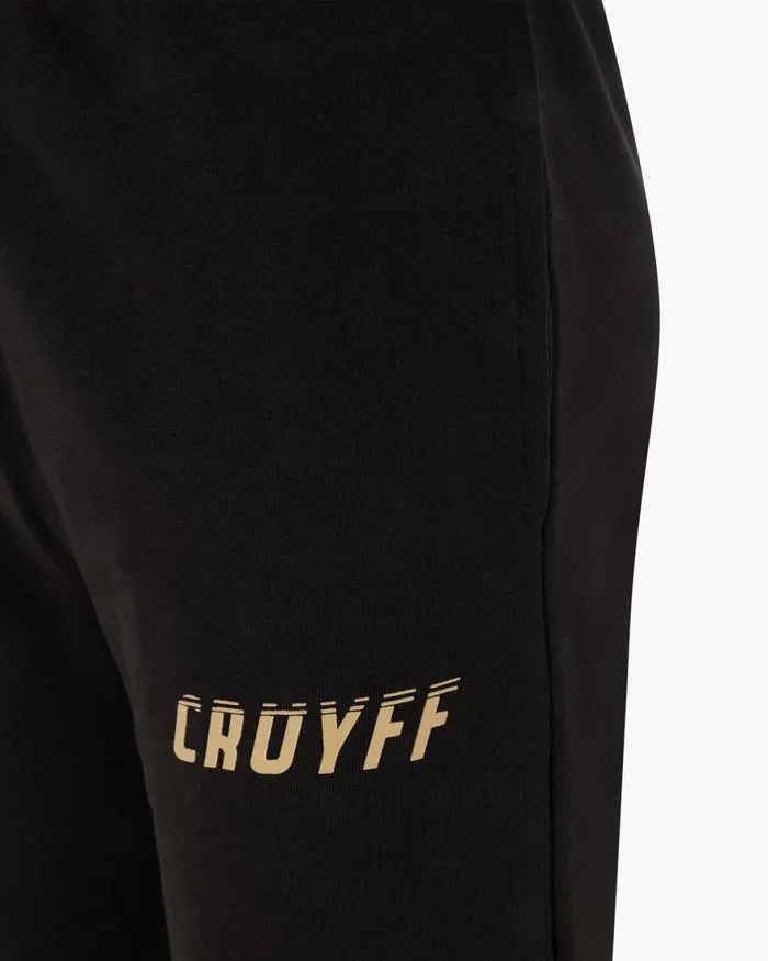 Cruyff League Joggers Black Men Bottoms
