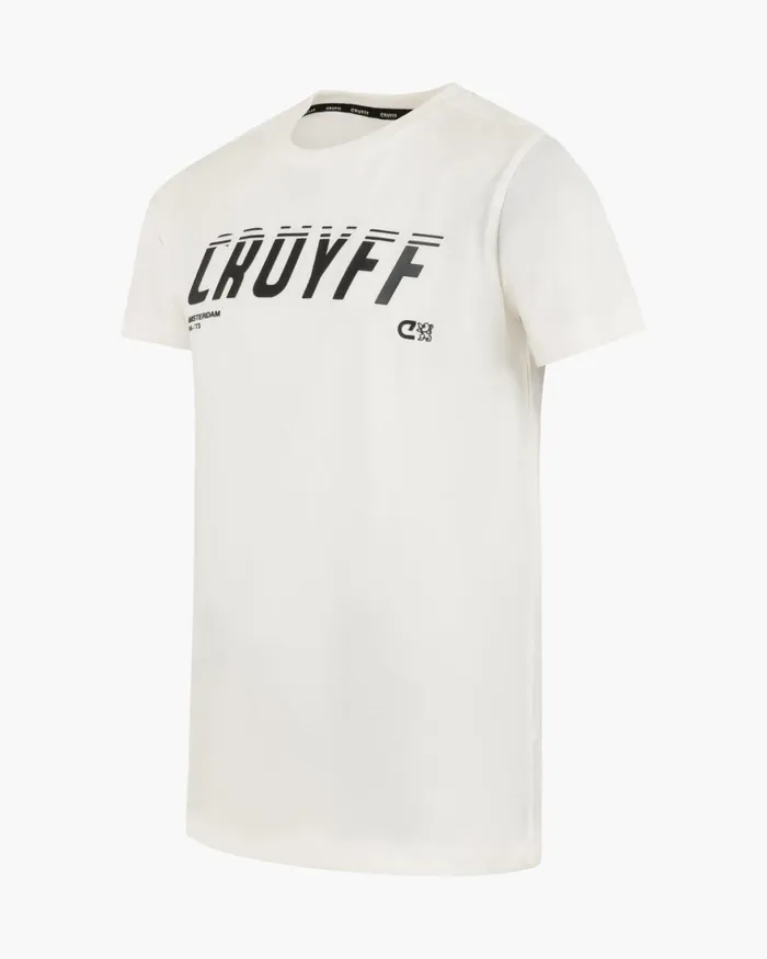 Cruyff League Tee White Junior Tshirts