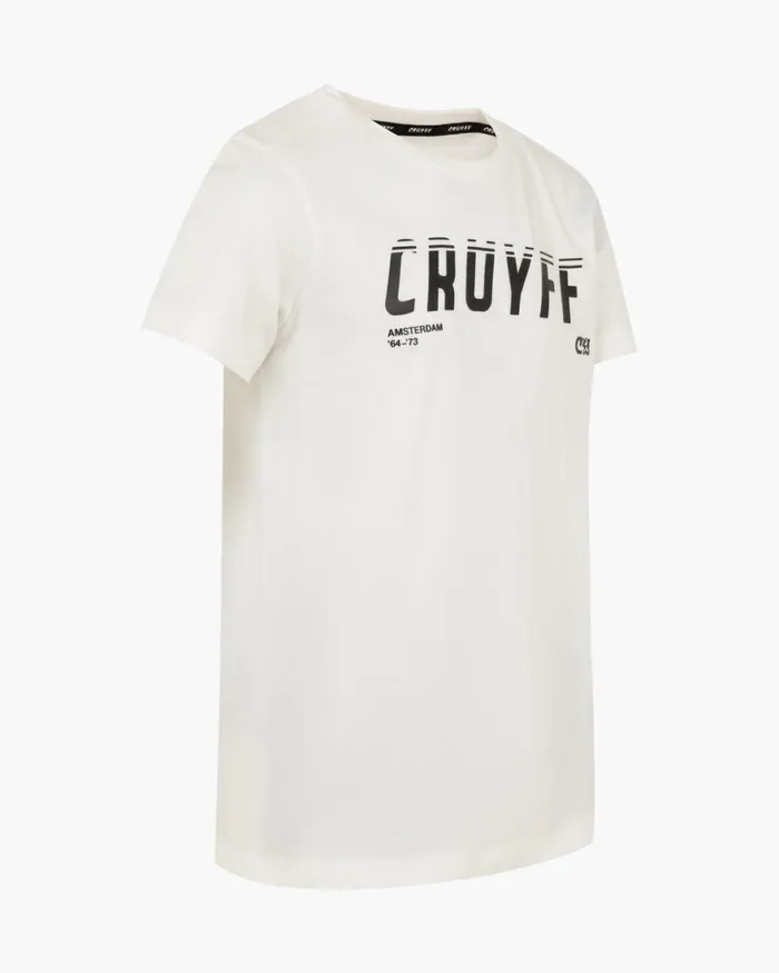 Cruyff League Tee White Junior Tshirts