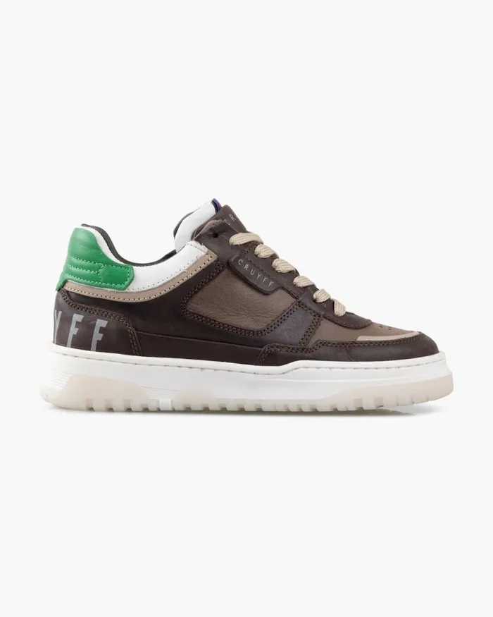 Cruyff Nemes Mid Brown Junior Sneakers
