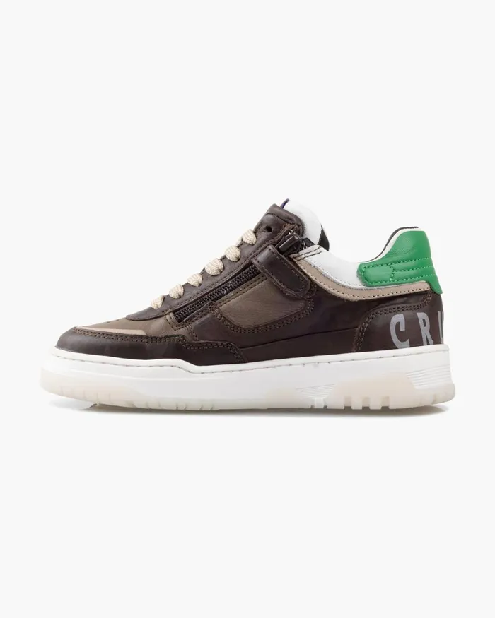 Cruyff Nemes Mid Brown Junior Sneakers