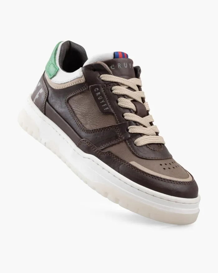 Cruyff Nemes Mid Brown Junior Sneakers
