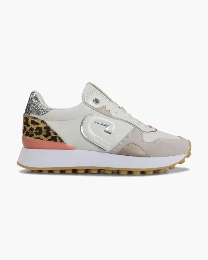 Cruyff Park RunnerTumbled LeatherSu Crme Women Sneakers
