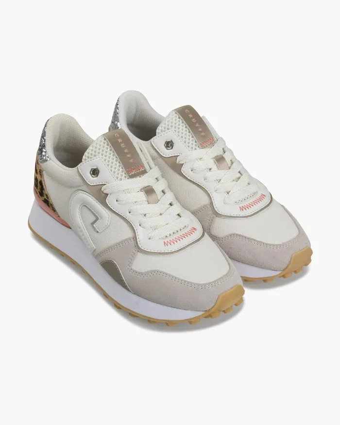 Cruyff Park RunnerTumbled LeatherSu Crme Women Sneakers Cruyff Park RunnerTumbled LeatherSu Crme Women Sneakers