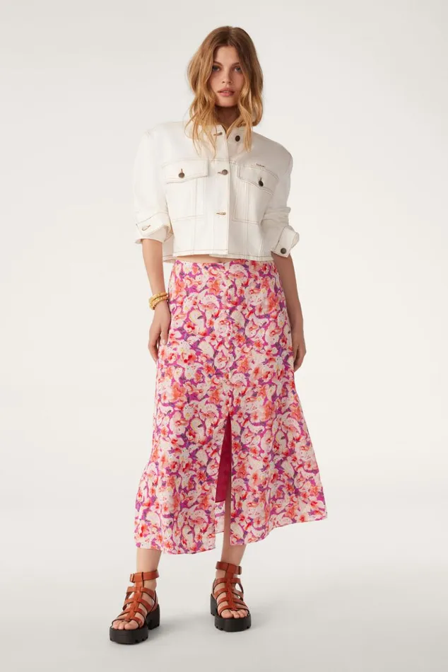 DalendaMidi Skirt Clothing Baandsh Skirts and Shorts