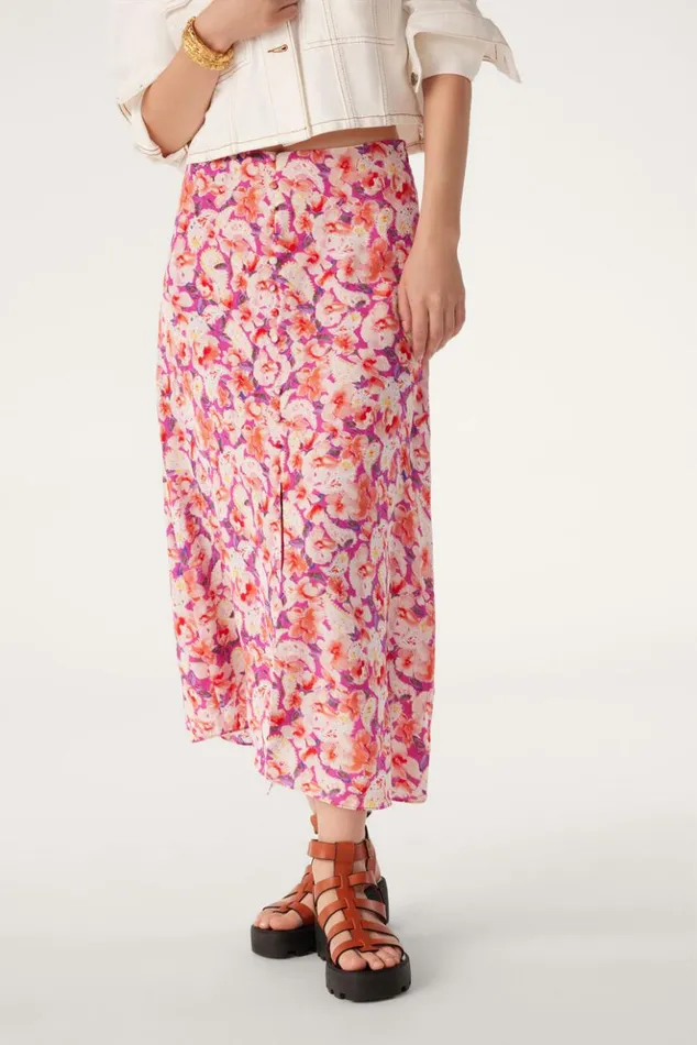 DalendaMidi Skirt Clothing Baandsh Skirts and Shorts