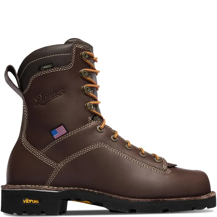 Danner Boots Quarry USA Brown Alloy Toe 8211 Men