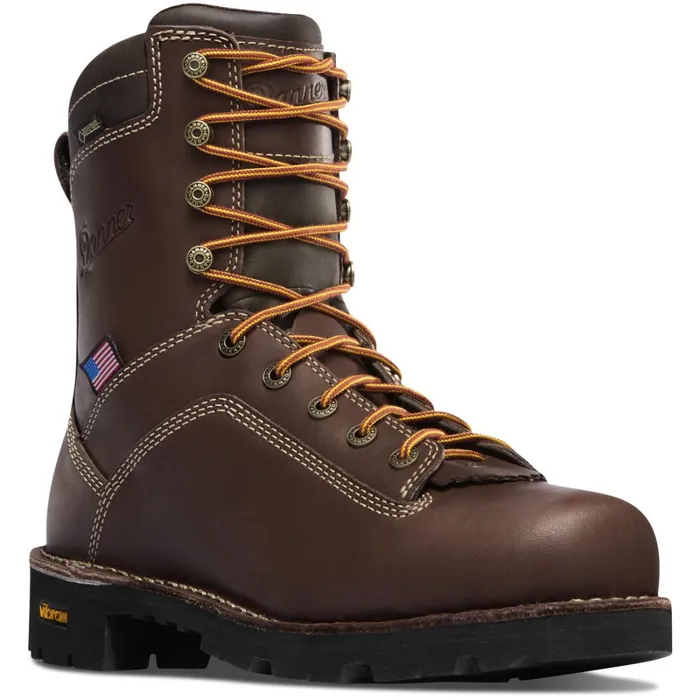Danner Boots Quarry USA Brown Alloy Toe 8211 Men