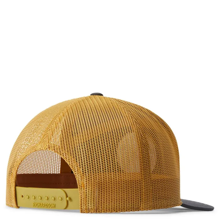 Danner Hats Danner Trucker Cap Charcoalold Gold 8211 Mountain Patch 8211 MenWomen Danner Hats Danner Trucker Cap Charcoalold Gold 8211 Mountain Patch 8211 MenWomen