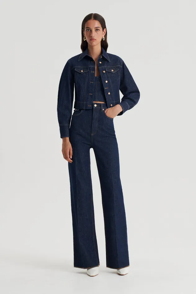 Denim DENIM JACKET INDIGOB 8211 Scanlan Theodore Women