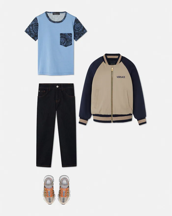 Denim Kids Versace Jeans Blue